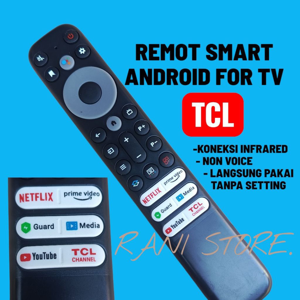 REMOT TV TCL REMOT SMART ANDROID TV TCL