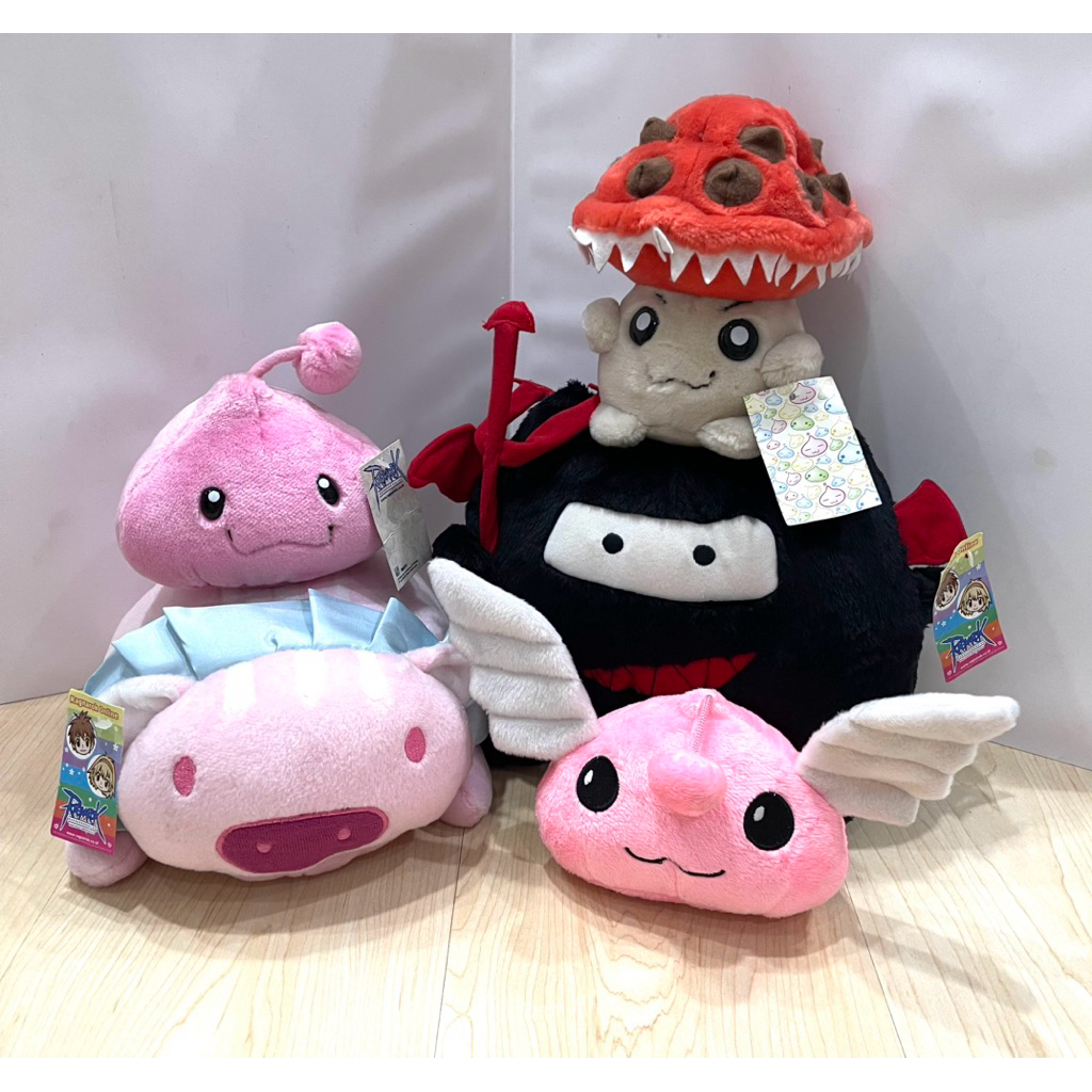 Original with Tag Boneka RO Poring Plush Doll