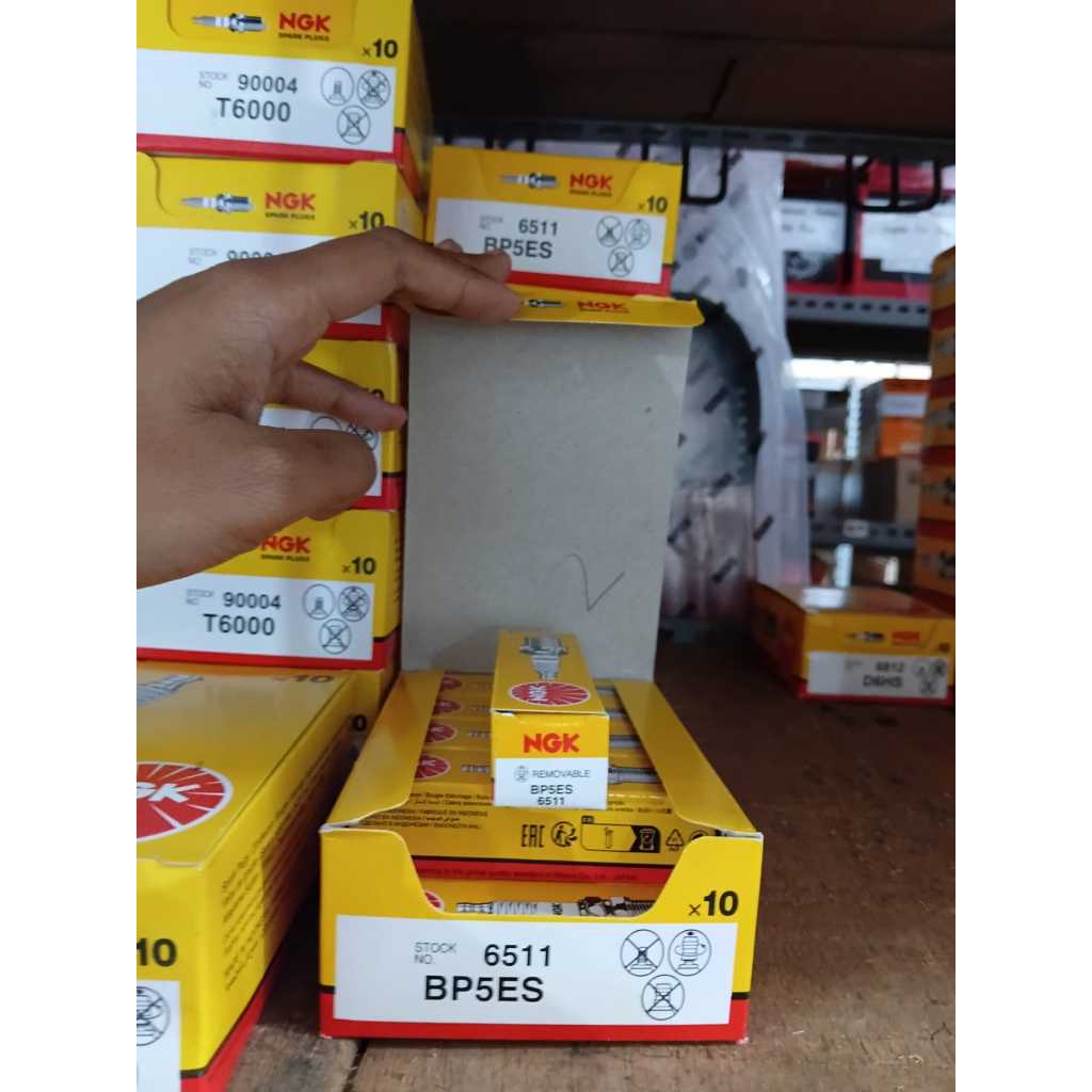 GROSIR (10 PCS) BUSI BP5ES NGK ORIGINAL 100% BUSI NGK BP5ES ORI 100%