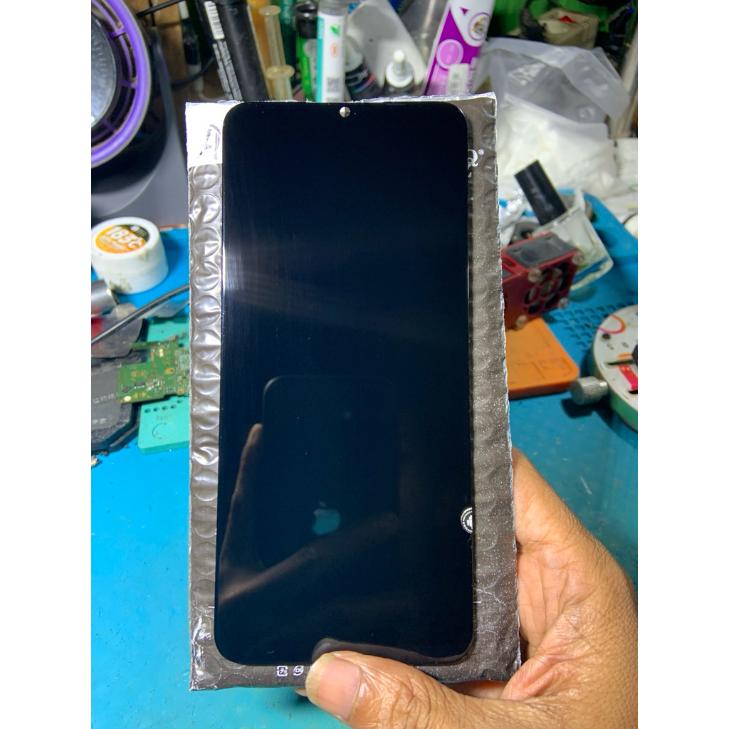Lcd original oppo A77s/A17/A18 copotan normal