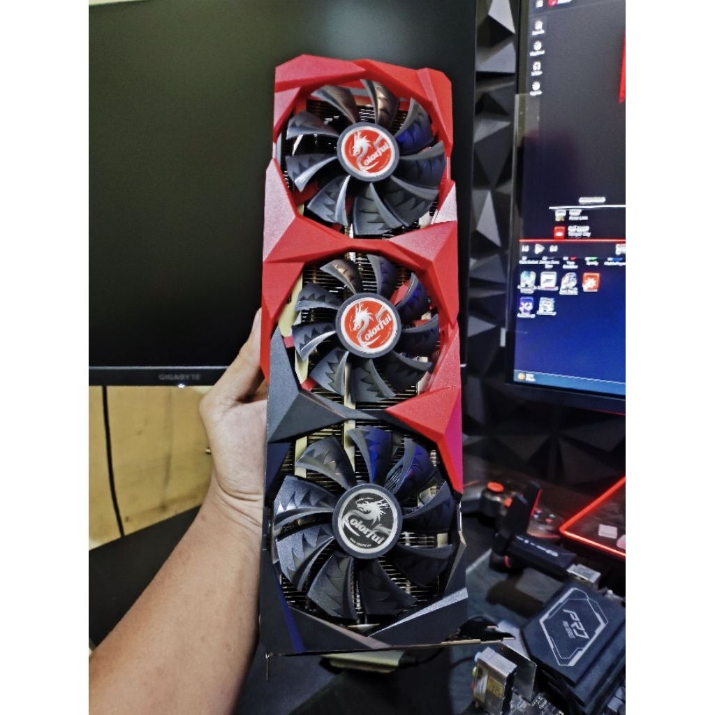 VGA RTX 3060 TI 8GB COLORFUL BATTLE AX