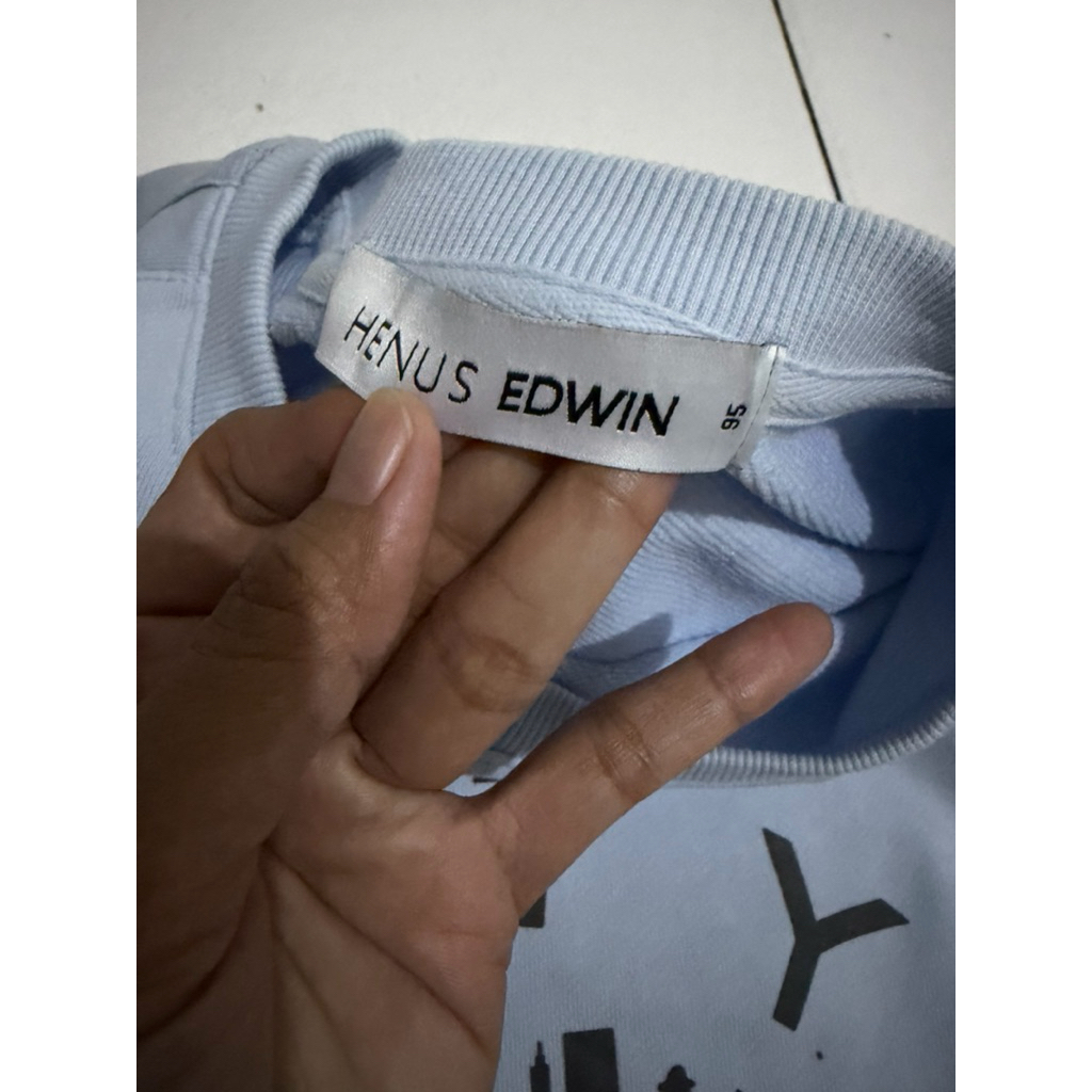 PL !! KAOS BIRU MUDA HENUS EDWIN