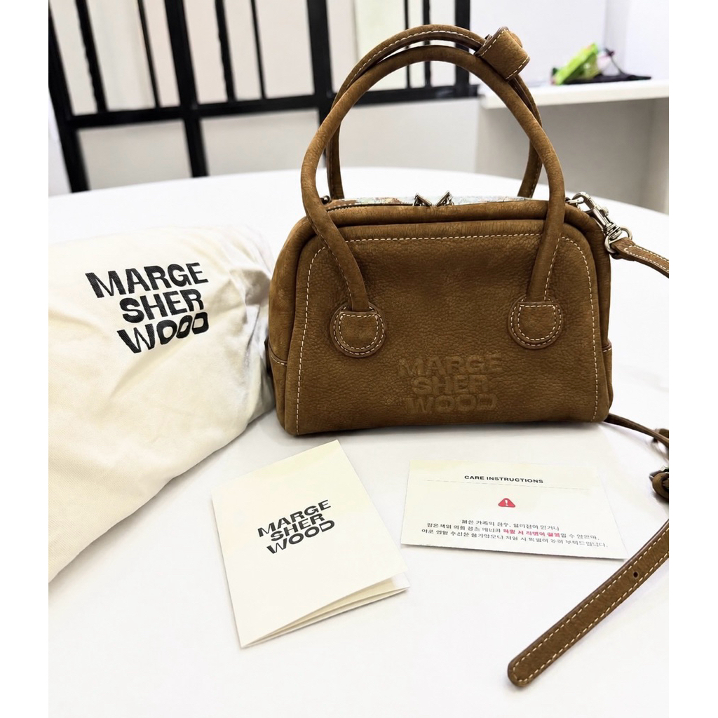 PRELOVED MARGE SHERWOOD SOFT TOTE MINI NUBUCK