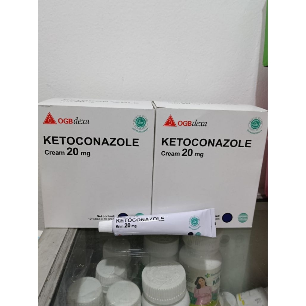 ketoco nazole obat gatal jamur panu kurap kadas kudis kutu air iritasi popok ketombe 20 mg
