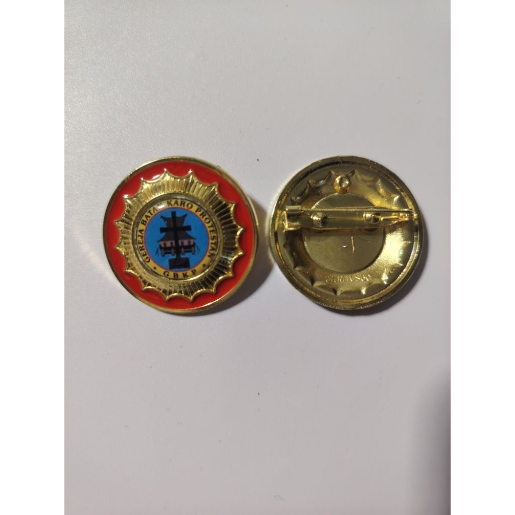 Pin Gereja Batak Karo Protestan
