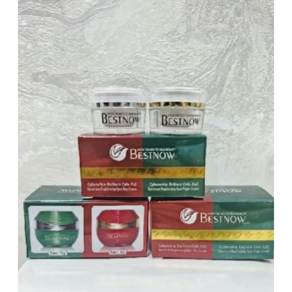 CREAM BESTNOW SIANG & MALAM 12 SET