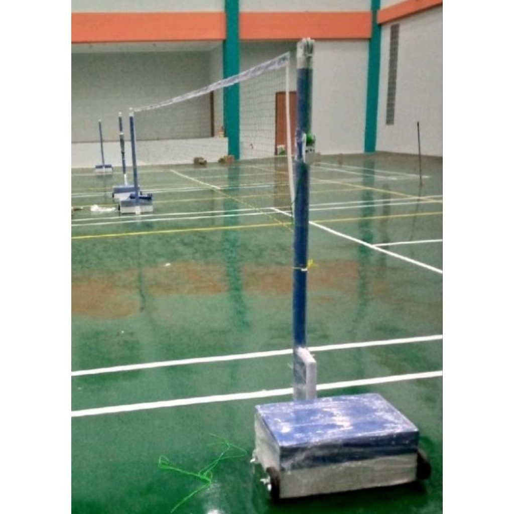 Tiang net badminton