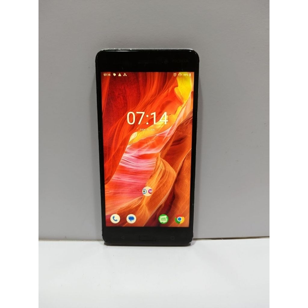 HP NOKIA 6 TA-1021 RAM 3/32GB HANDPHONE SECOND ANDROID NORMAL SIAP PAKAI