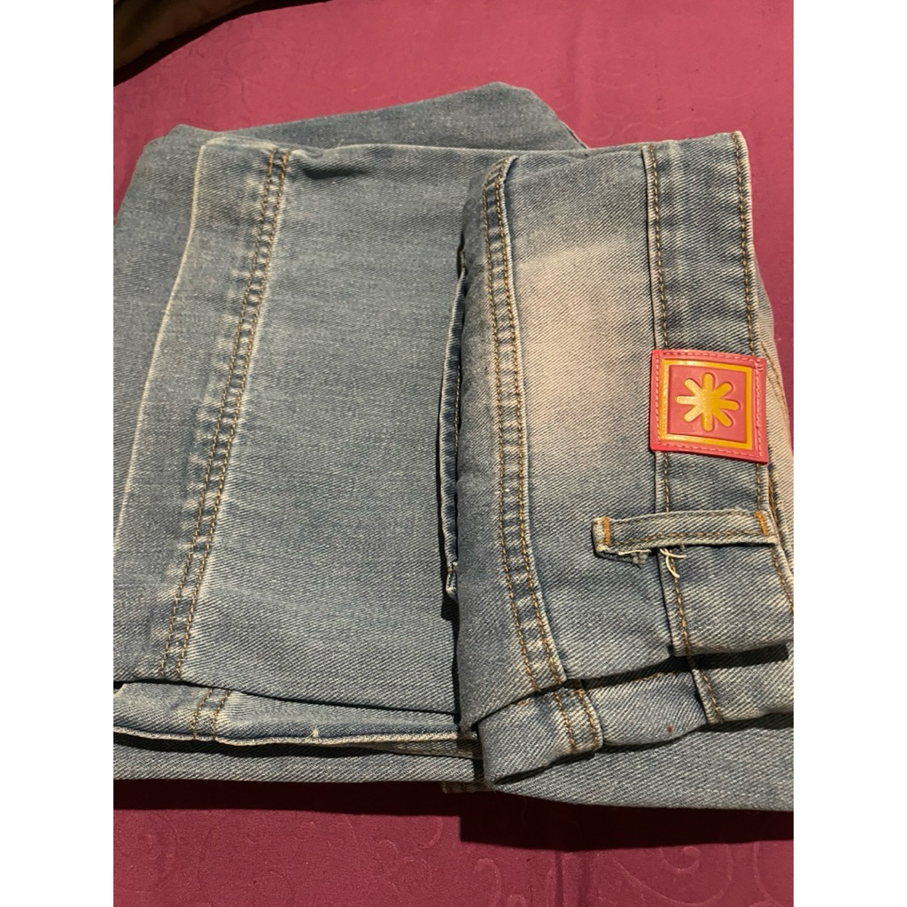 [PRELOVED] Loony - Berin Cargo Jeans Spray Pink - Pants