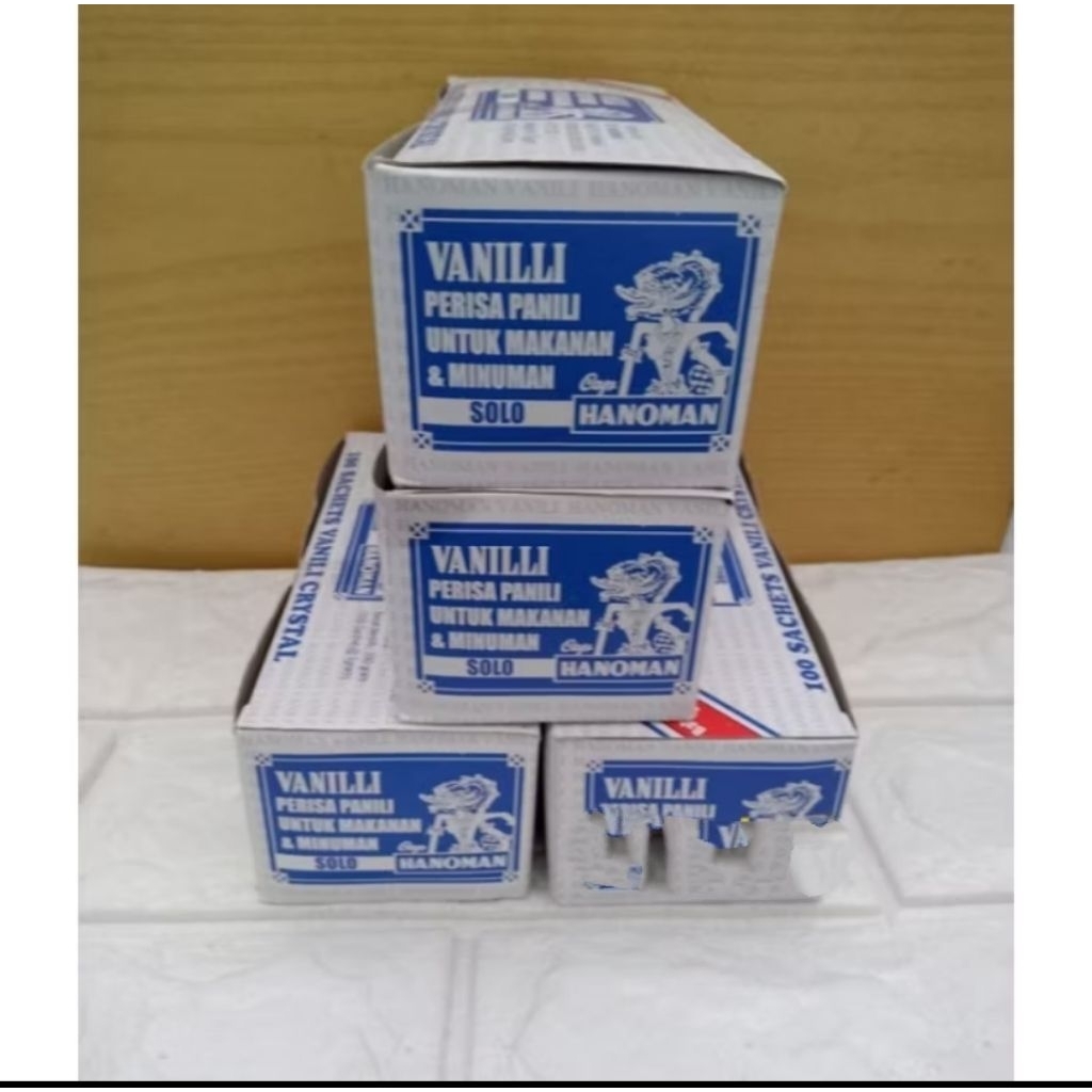 Vanili bubuk merk Hanoman 10pcs