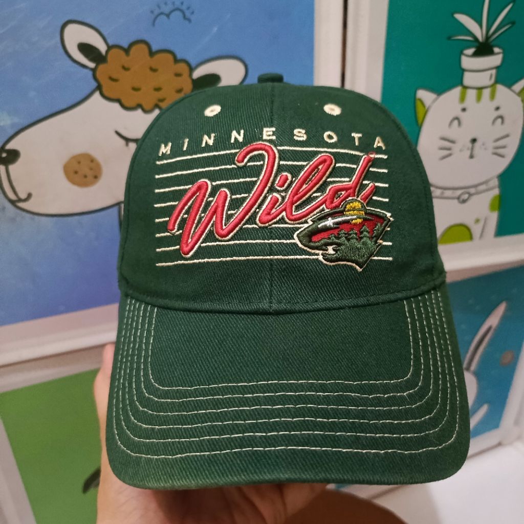 AllSize | Topi Caps Vintage FF x NHL Big Logo "Minnesota WILD"