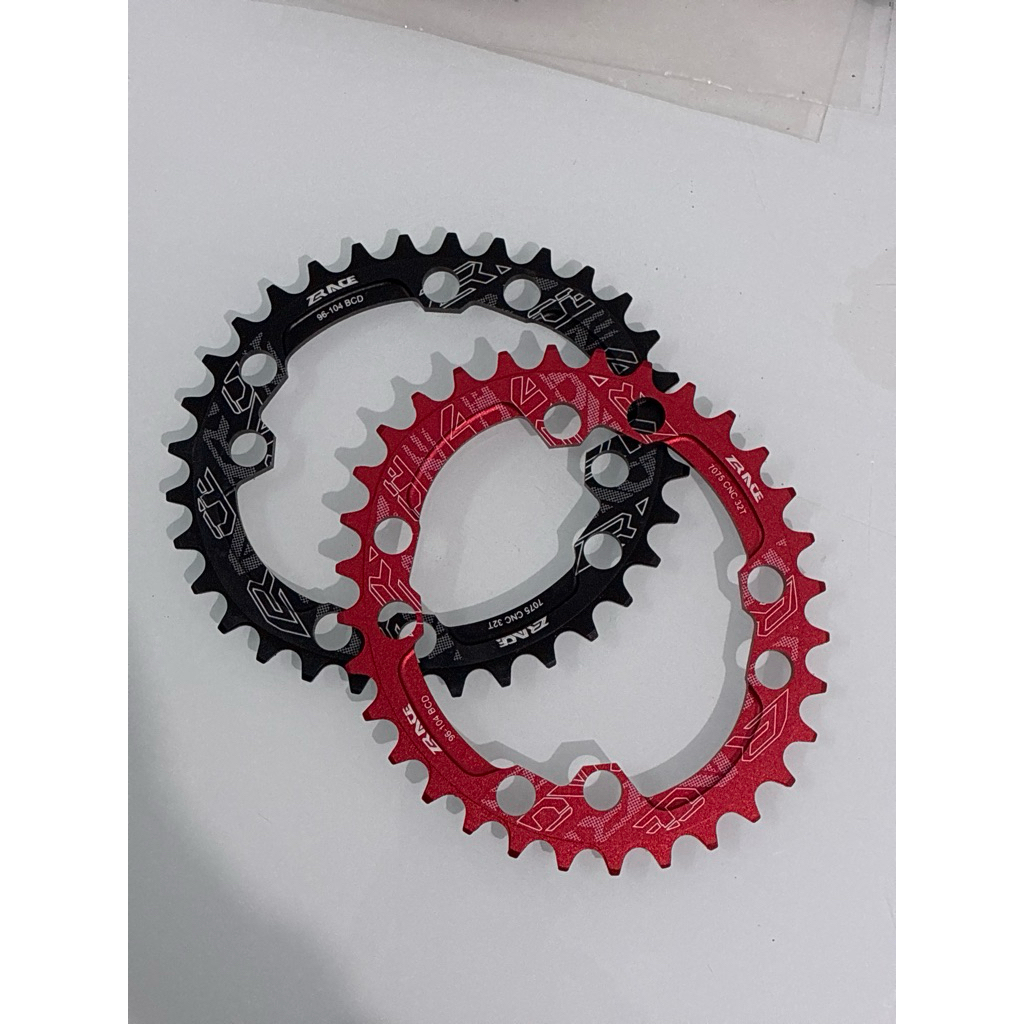 Chainring ZRACE 32T Dual BCD 96 104 Oval Narrow Wide CNC 7075