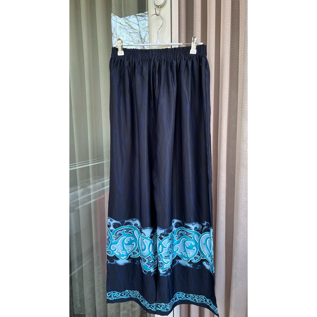 Set Satin Vintage (Rok, Atasan)