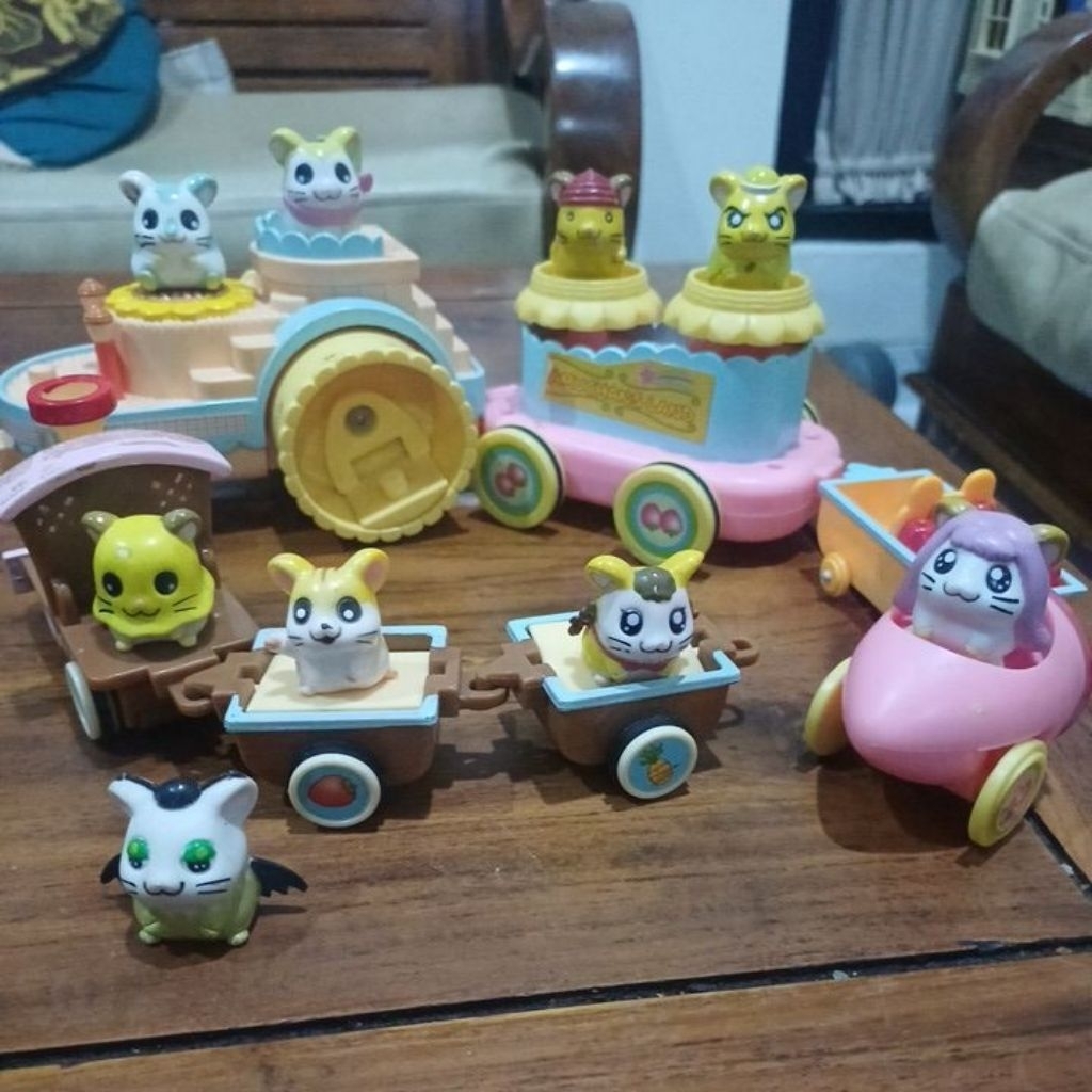 Mainan Hamtaro preloved take all