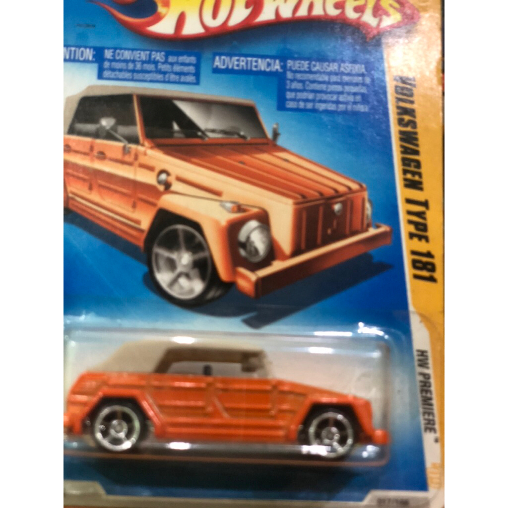 hotwheels volkswagen type 181