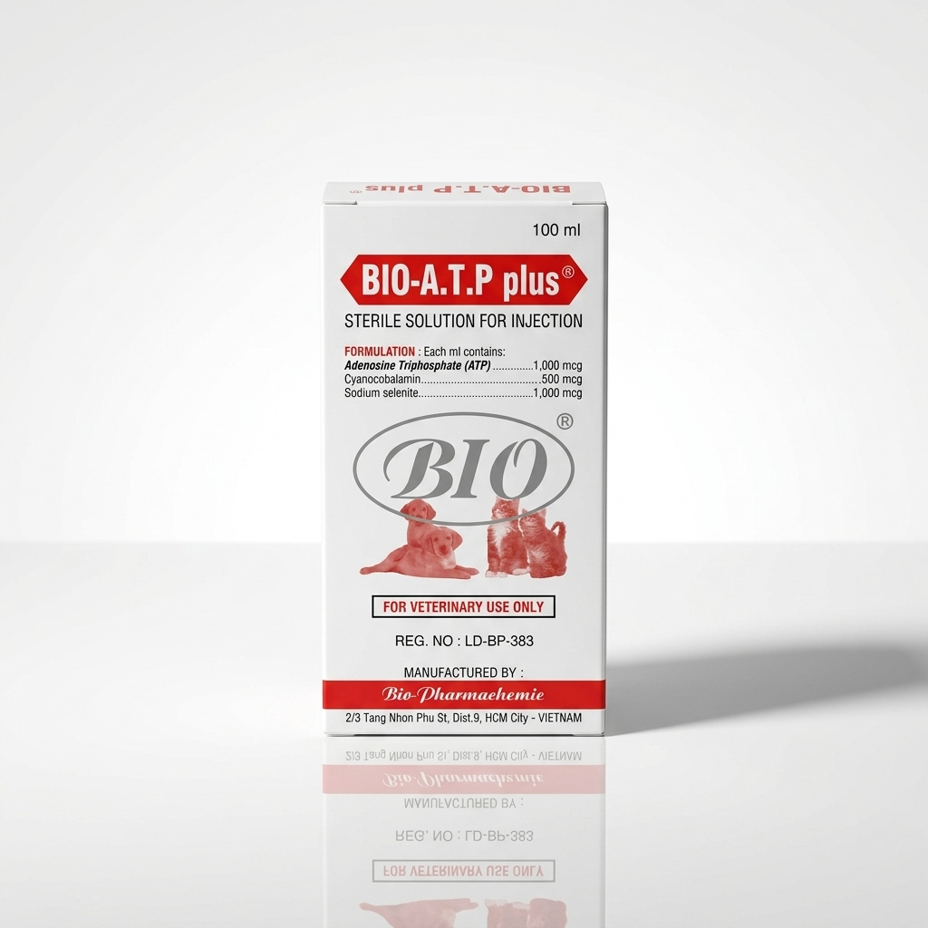 BIO ATP PLUS 100 ML - Vitamin Lengkap Plus ATP Untuk Energi Ternak