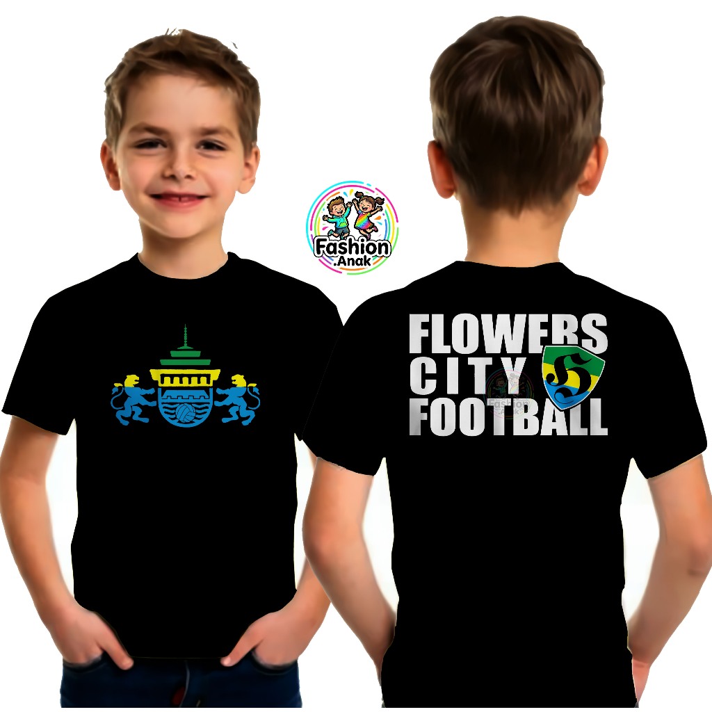 Kaos Anak Flowers City Football Hooligans