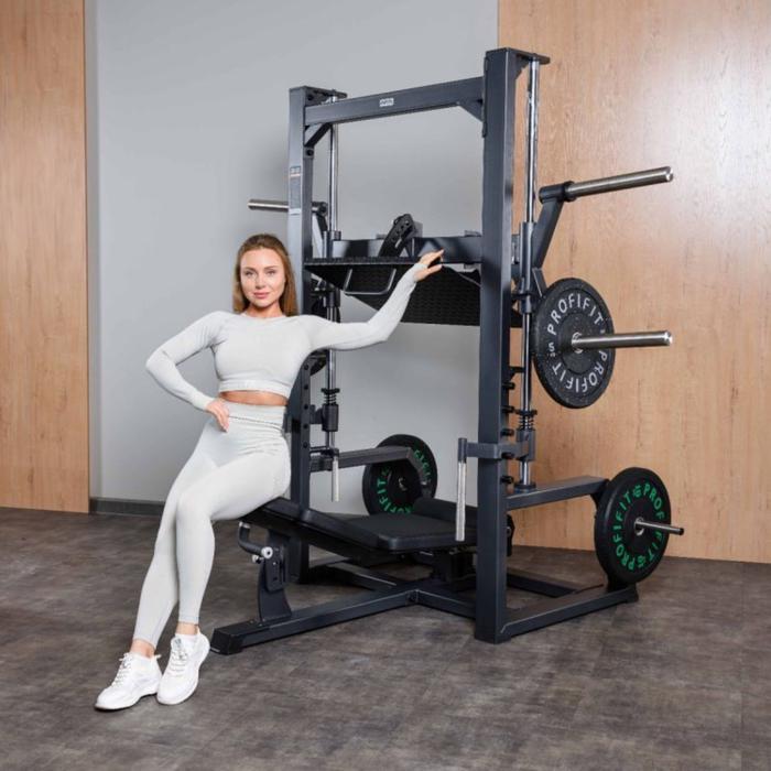 Alat Fitness Gym Vertical Leg Press Machine Plate Loaded DHZ A616
