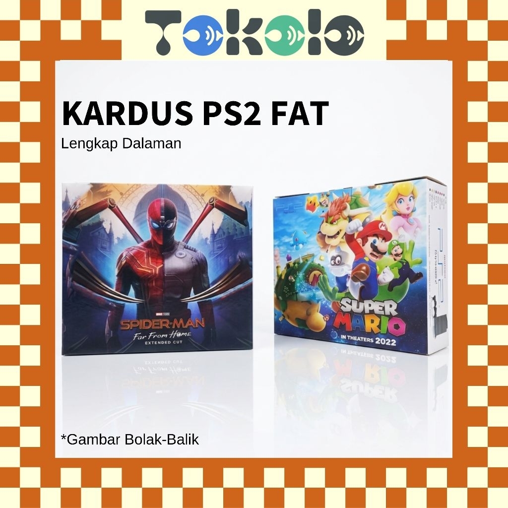 Dus PS2 Fat - Kardus Box Mesin Ps2 Tebal