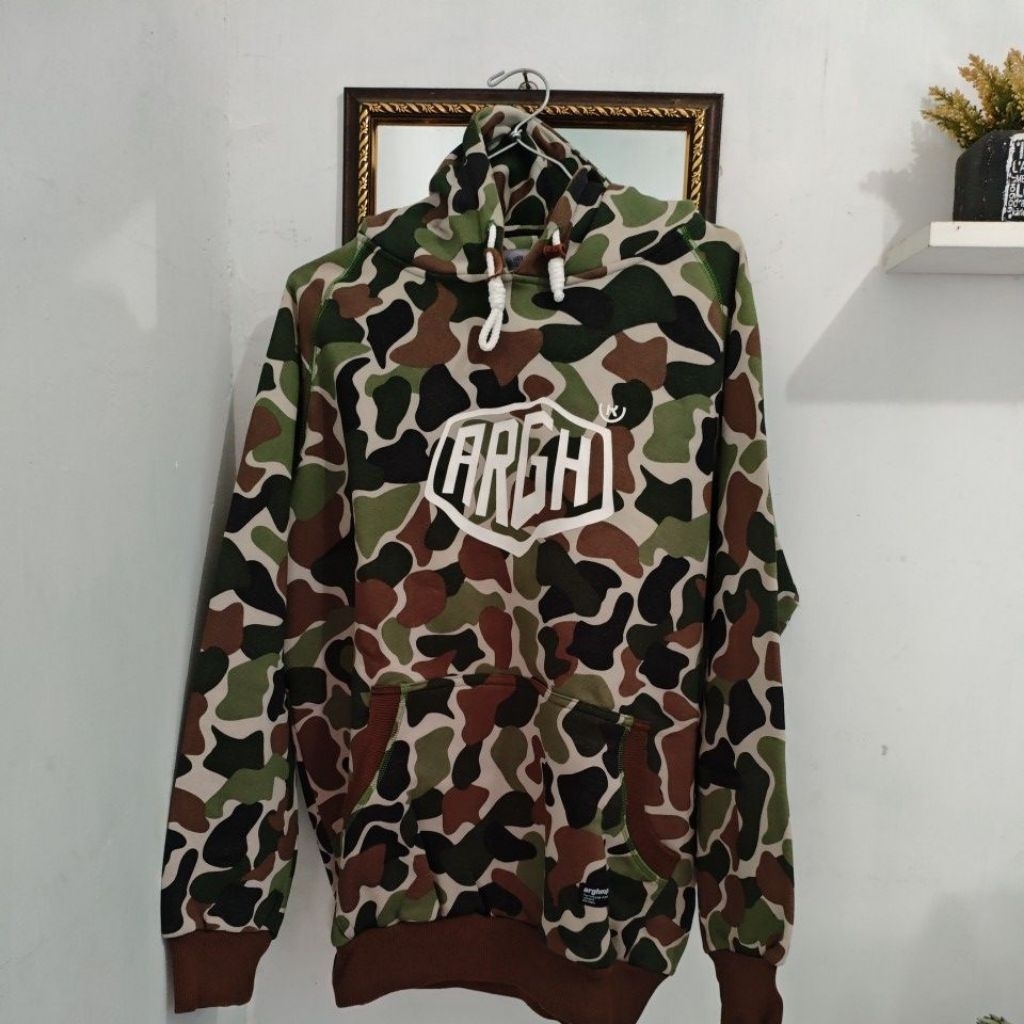 Hoodie Camo Arghinspire Preloved ORI