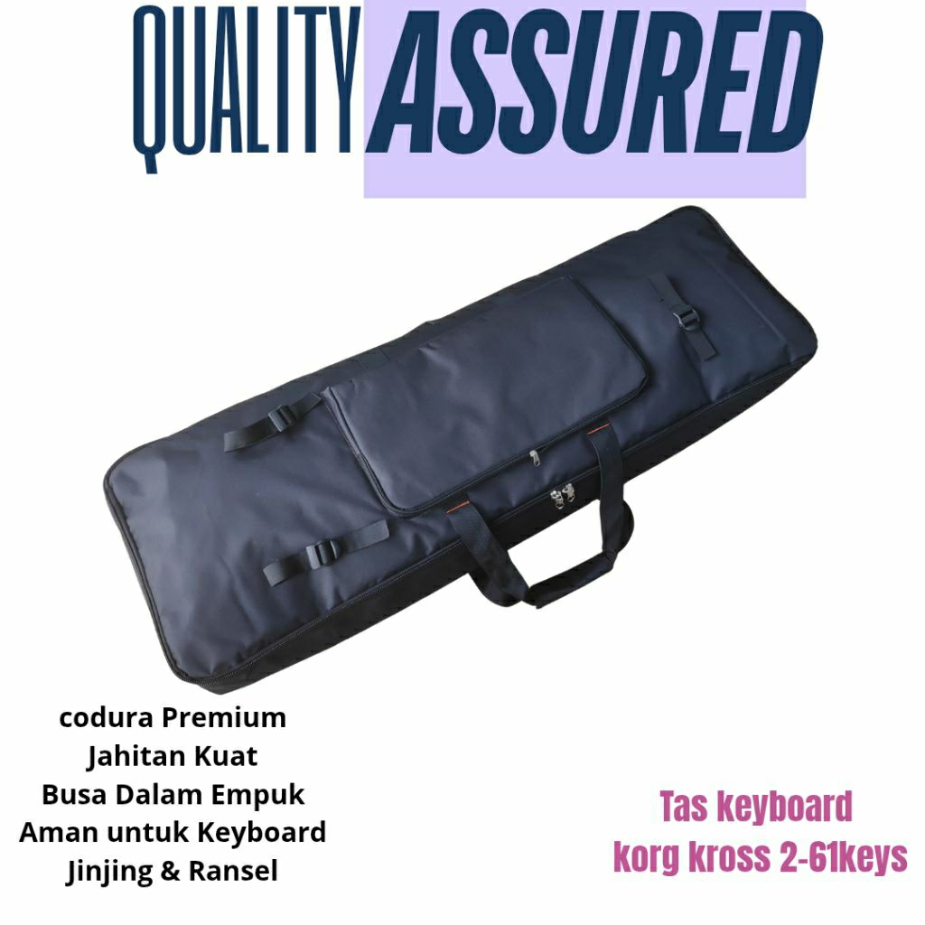 Tas Keyboard Korg Kross 2 61 Keys Gigbag Keyboard Softcase Keyboard Sarung Keyboard Bungkus Keyboard