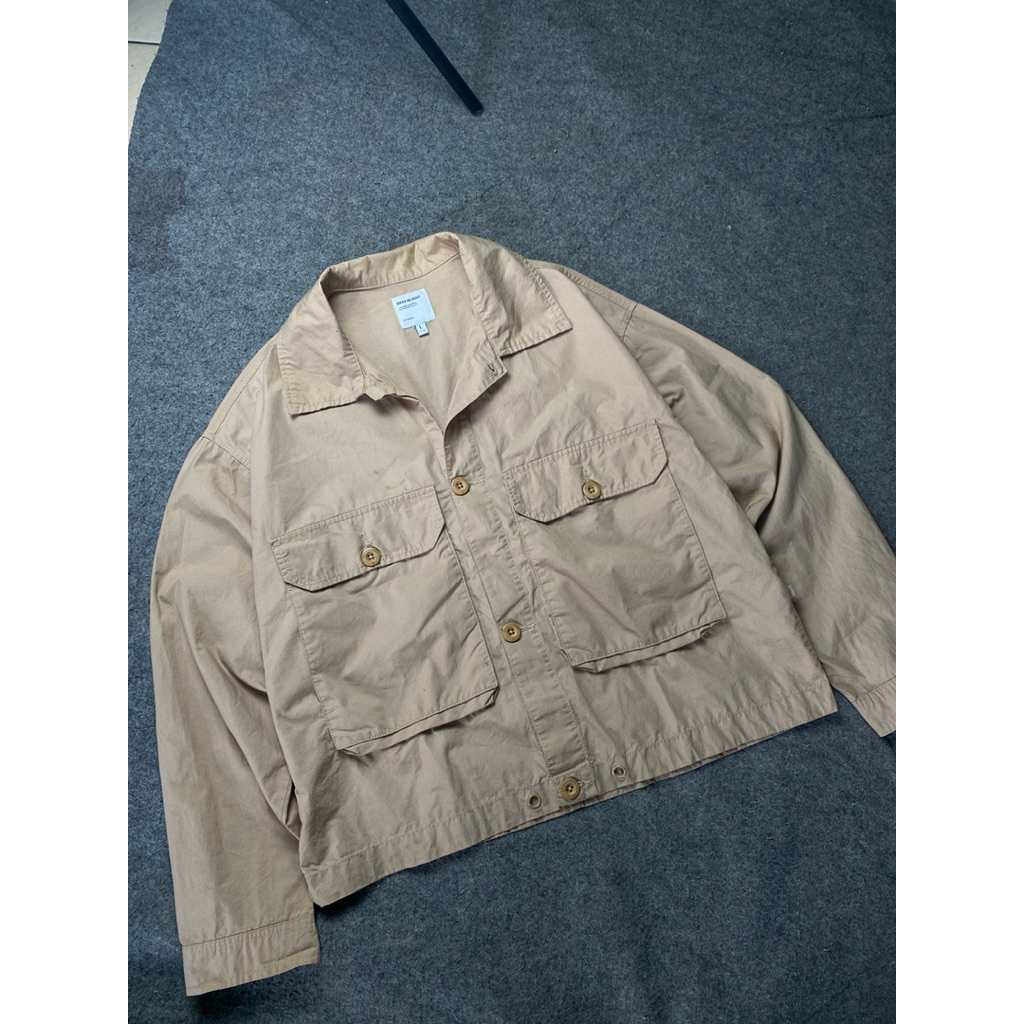 work jacket double pocket