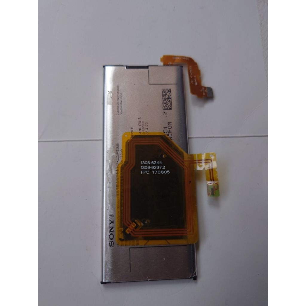 Batre sony xperia xz premium original copotan minus
