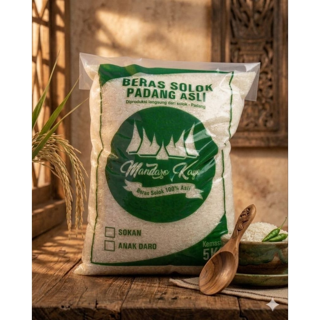 Beras Solok Bareh Solok Padang - ANAK DARO 5kg