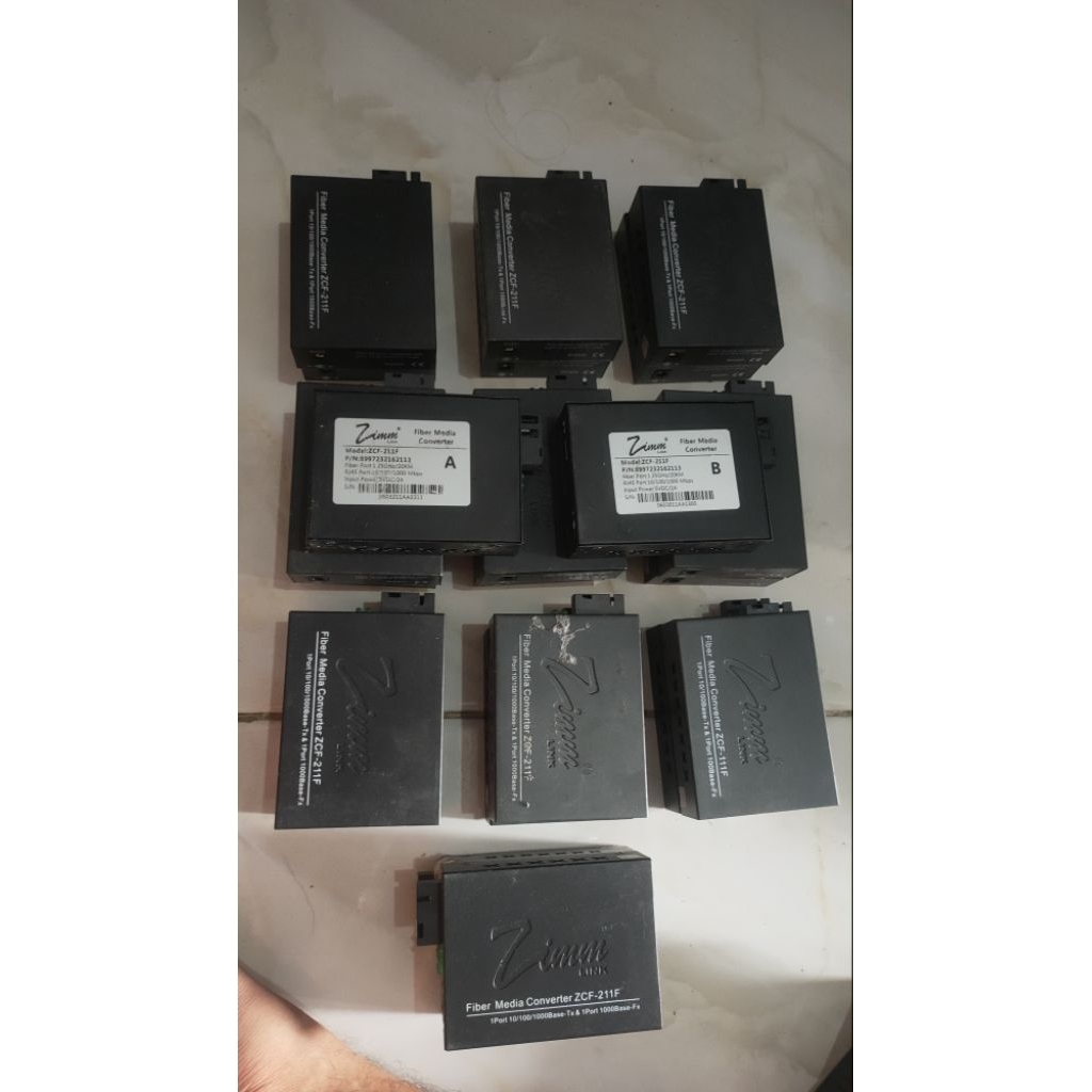 Zimm Link Fiberhome Media Converter Model:ZCF-211F