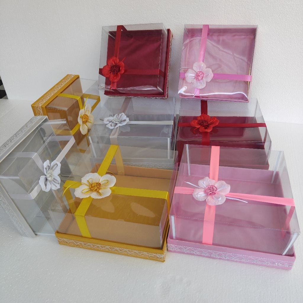 Kotak Mika  Box Kue Hantaran Lamaran Seserahan