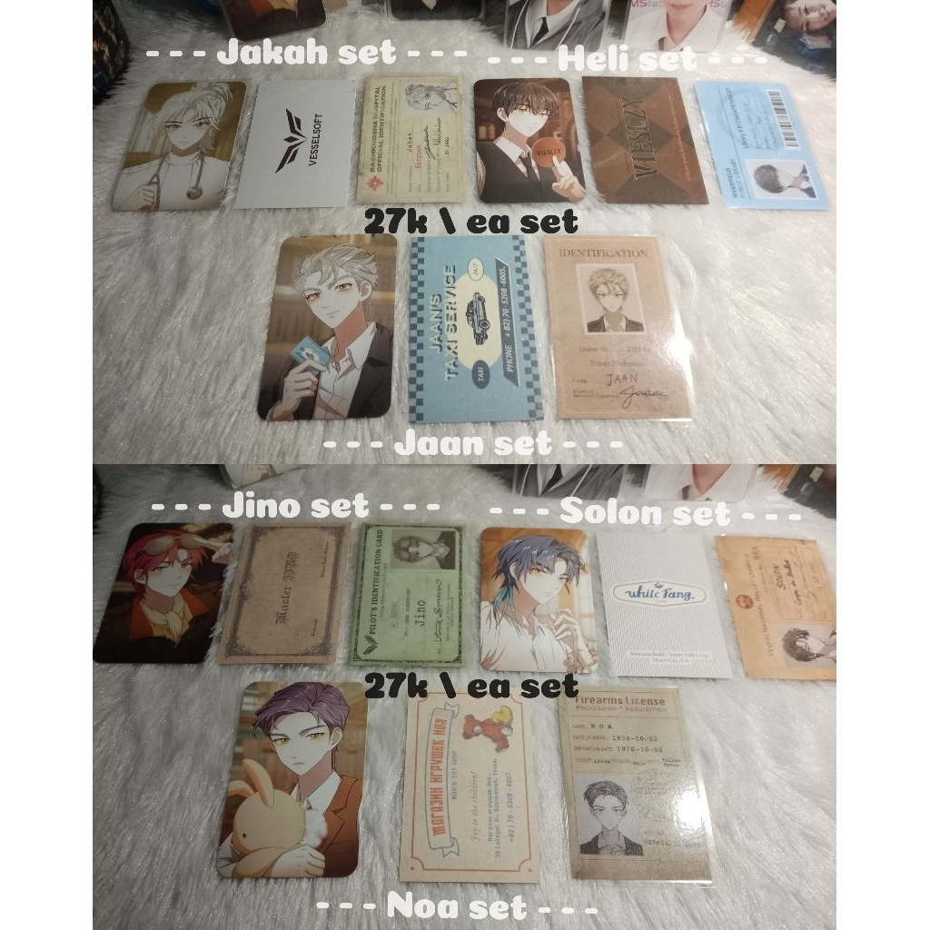 PHOTOCARD OFFICIAL DARKMOON MANHWA ANIME ENHYPEN