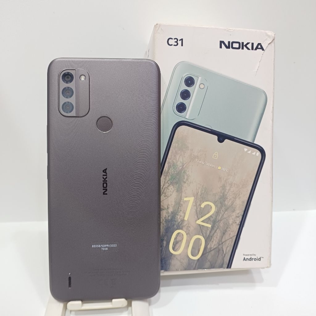 Nokia C31 Ram 4/64 Second Fullset batangan original bergaransi [ Original ]