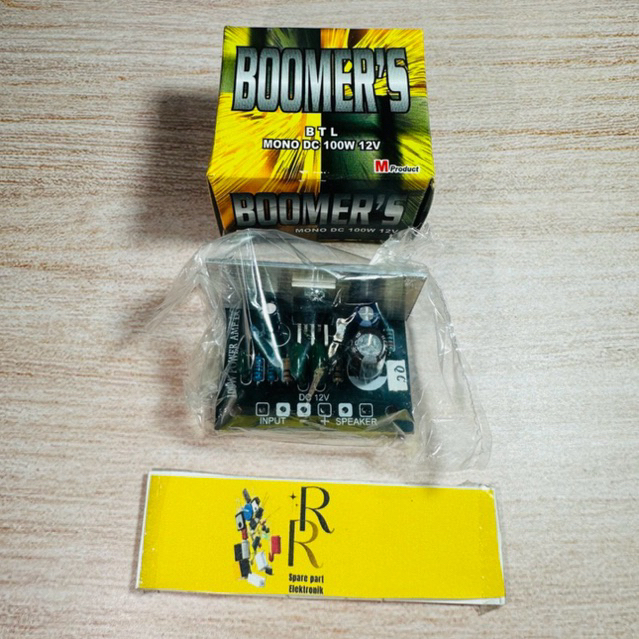 KIT POWER MONO 100W BTL DC BOOMER