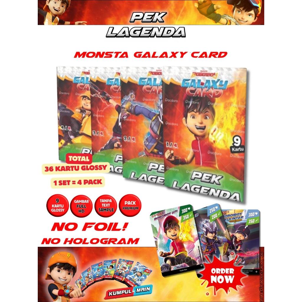 Kartu BoBoiBoy Pek LAGENDA isi 9 card