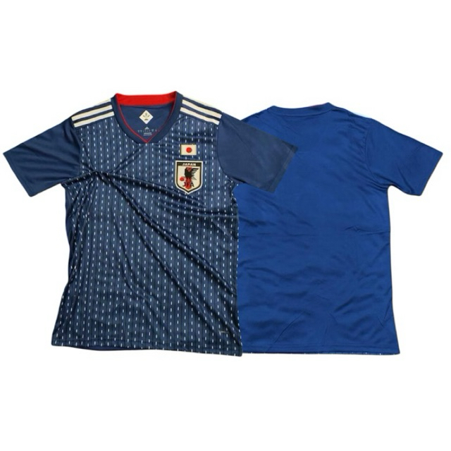 JERSEY BOLA JEPANG HOME PIALA DUNIA 2018/JERSEY RETRO JEPANG PIALA DUNIA 2018 UNISEX