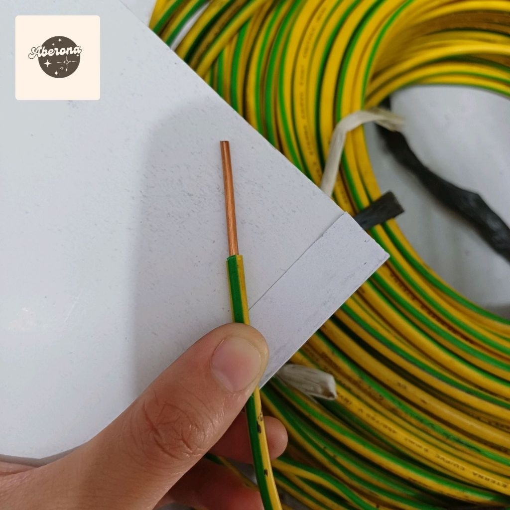 Eterna Kabel NYA 4MM kabel kawat satuan harga eceran permeter arde 4mm