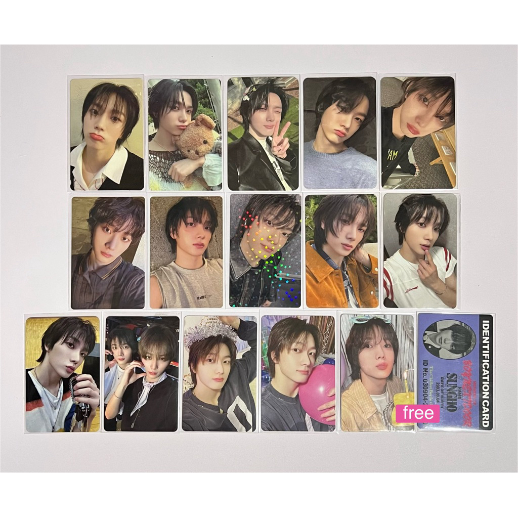 [READY] OFFICIAL PHOTOCARD PC BOYNEXTDOOR SUNGHO TAESAN UNIT KKEOMCHIZ WHO WHY HOW NO GENRE BOYLIFE 