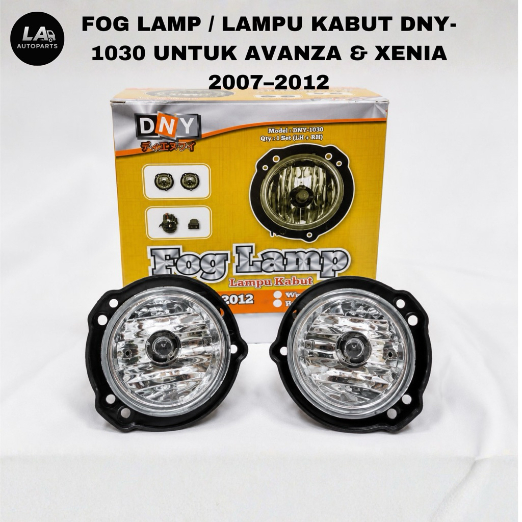 Lampu Kabut Fog Lamp DNY-1030 Avanza Xenia 2007-2012 Kanan Kiri 1 Set | Foglamp Avanza Xenia