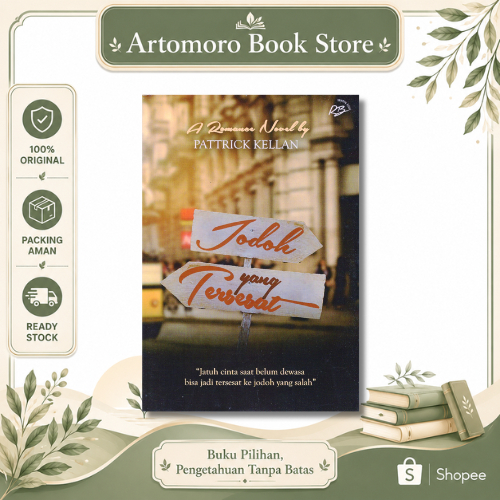 NOVEL JODOH YANG TERSESAT - Pattrick Kellan [RAINBOW BOOKS]