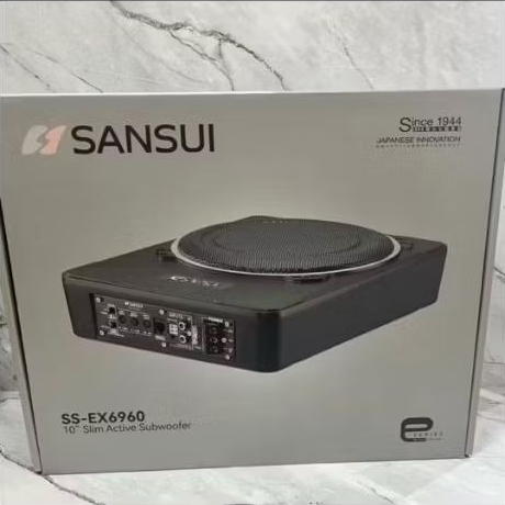 Subwoofer Kolong Aktif Sansui 10 inch / Sub Kolong Mobil