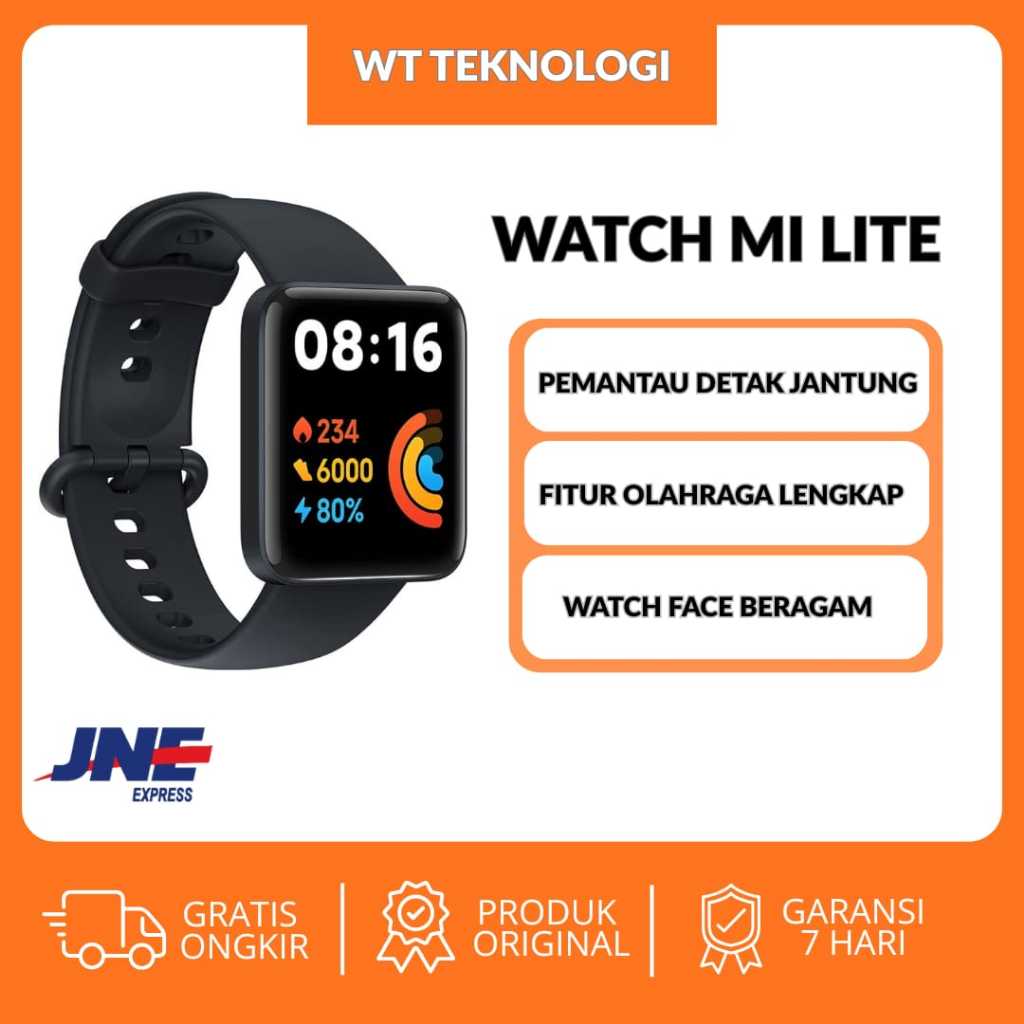 Xiaomi Mi Watch Lite Original Bergaransi Kondisi Mulus Siap Pakai Second