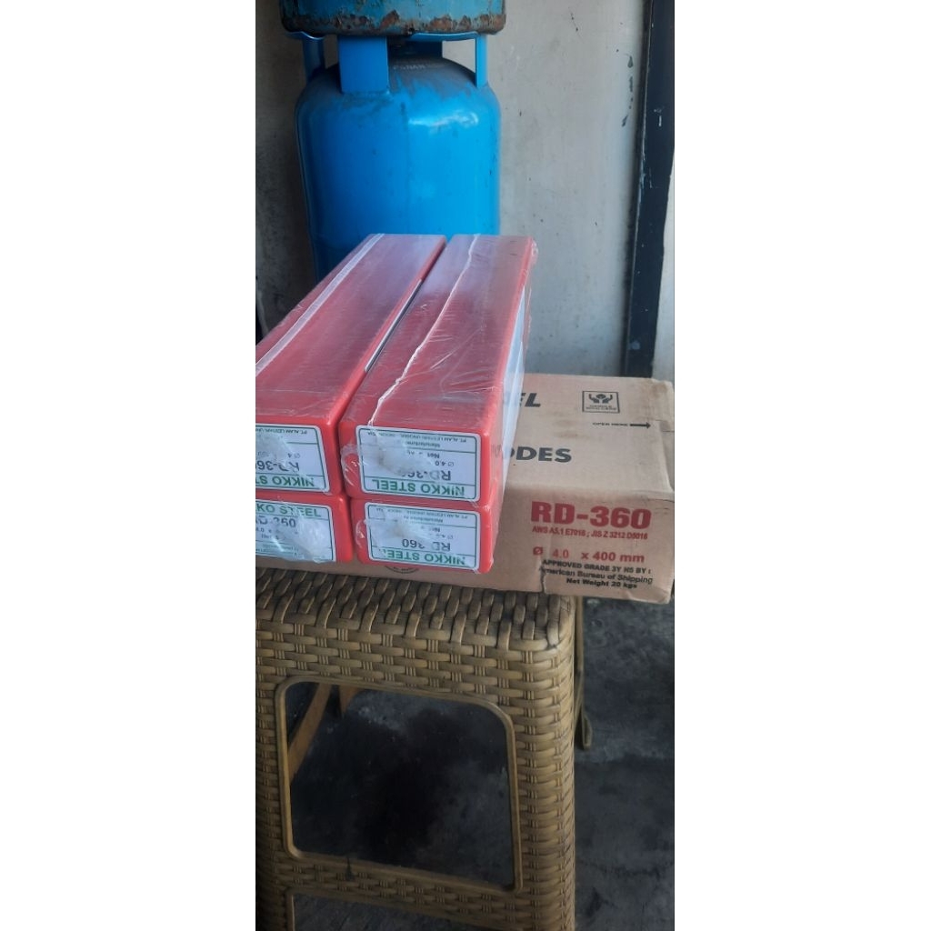KAWAT LAS NIKKO STEEL RD-360 AWS E7016 Size. 4.0MM
