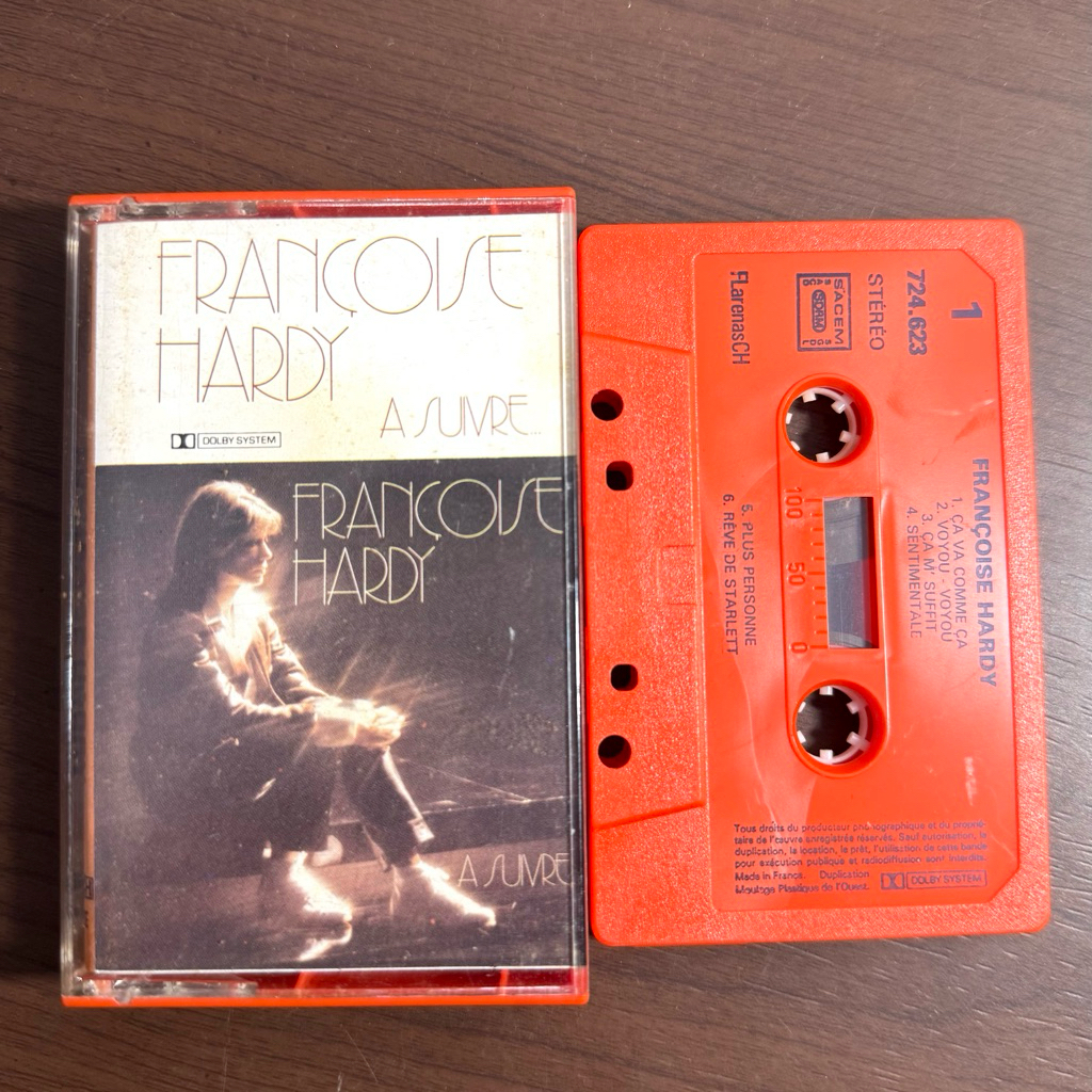 Kaset Pita Francoise Hardy A Suivre Sacem Import