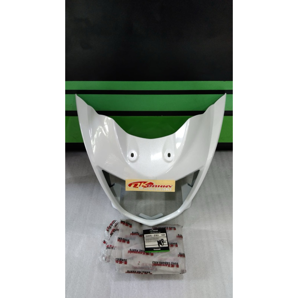Batok ninja r barong ninja r putih, sparepart original kawasaki
