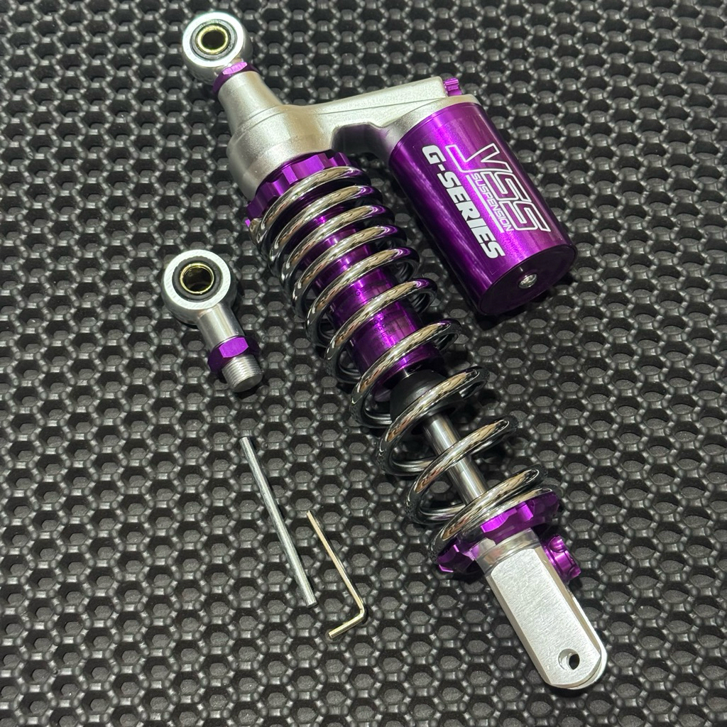 SHOCKBREAKER/SHOCK BELAKANG VARIO 125 VARIO 150 TABUNG MDL COPY YSS BLACK SERIES UKURAN 330MM DAN 31