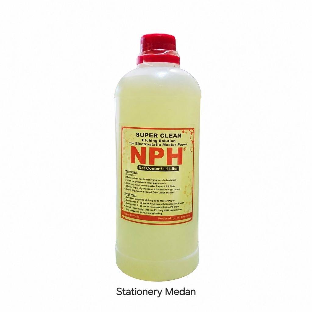 NPH Super Clean Etching Solution Eching for Electrostatic Master Paper