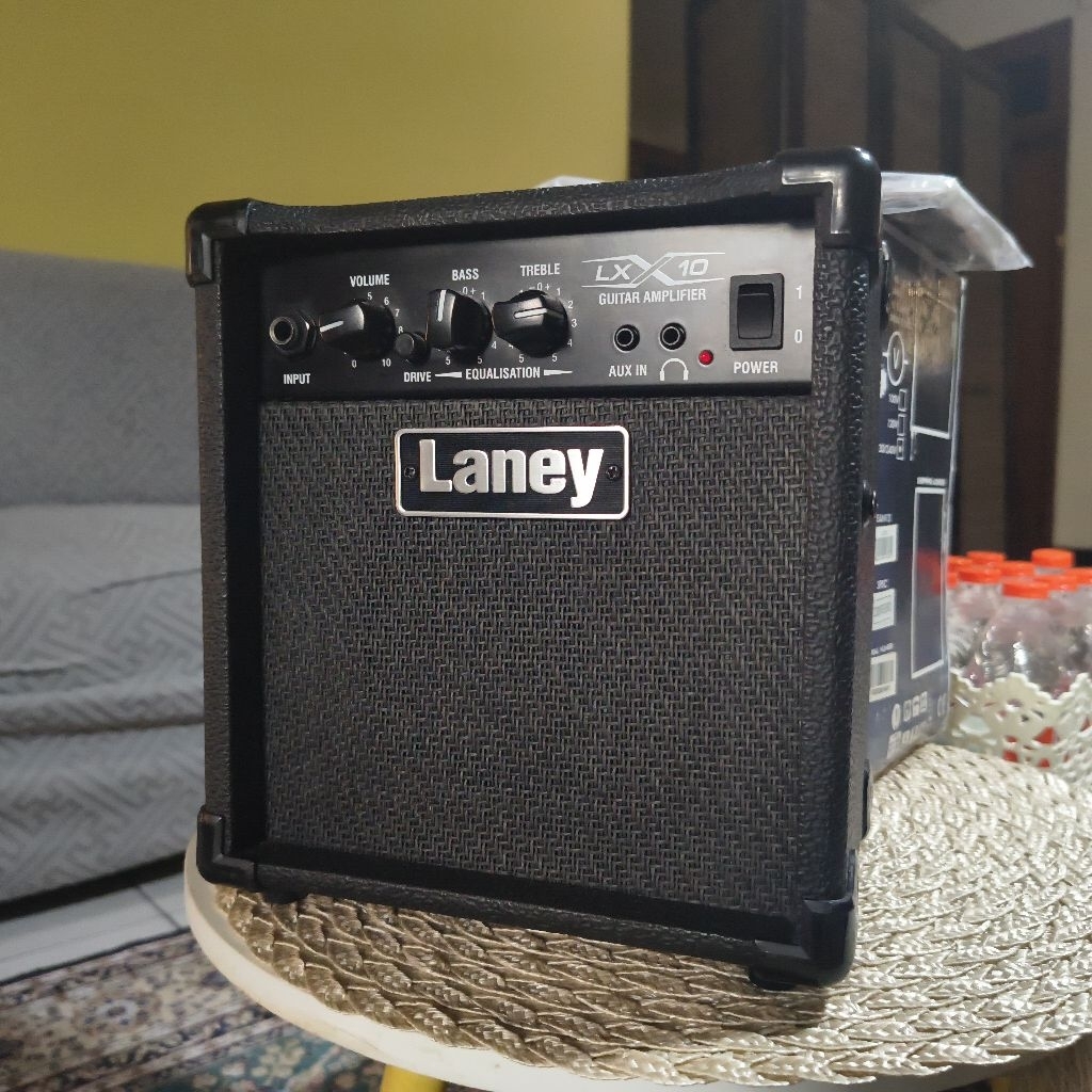 Ampli Gitar Laney LX10 Second Sudah Ada Tombol Drive (distorsi)| Guitar amplifier Preloved LX 10 Dis