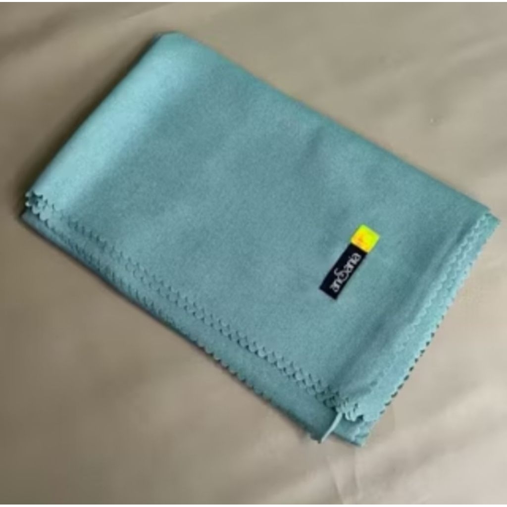 Hijab Segi Empat Azara Nur Sinar Glitter - Katun Eksimer Adem, Ukuran 110x110 cm