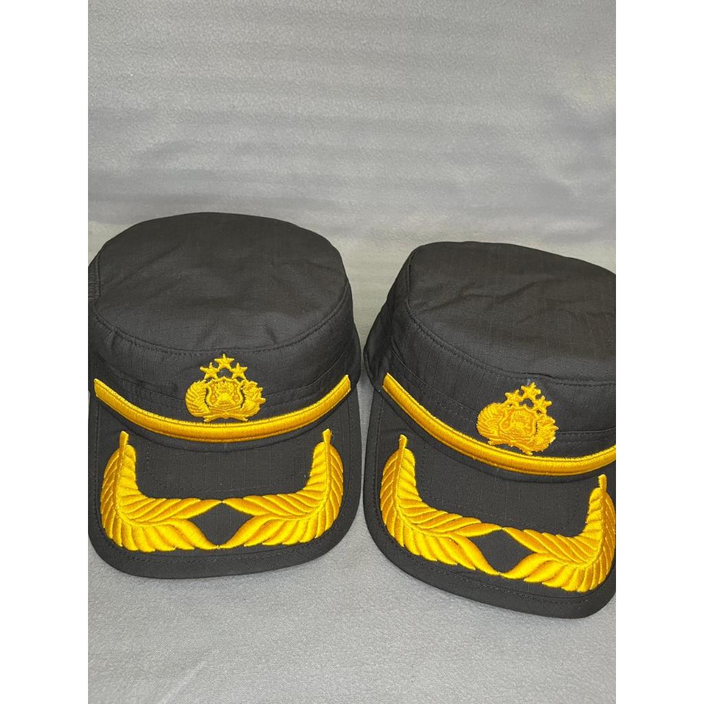 Pilkep Komando Pamen Polri/Topi Komando Pamen Polisi Bahan Ripstok