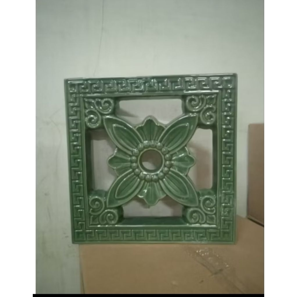 roster keramik dewa R026C 30x30 green ws-25